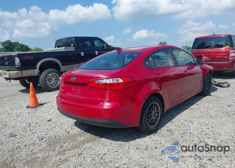 2015 Kia Forte Lx из США, поврежденный, VIN KNAFX4A65F5258071